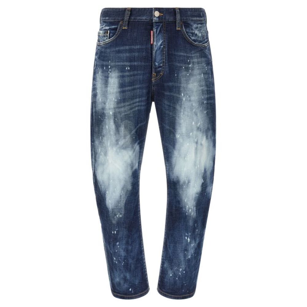 Dsquared2 Men 'Bro' Jeans With 'Paint' Details